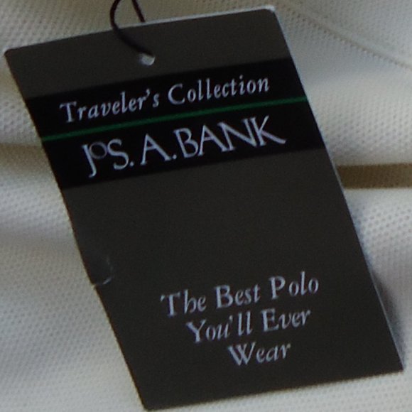 NWT. SIZE L. JOS. A. BANK The traveler long sleeve polo shirt. - Picture 14 of 16